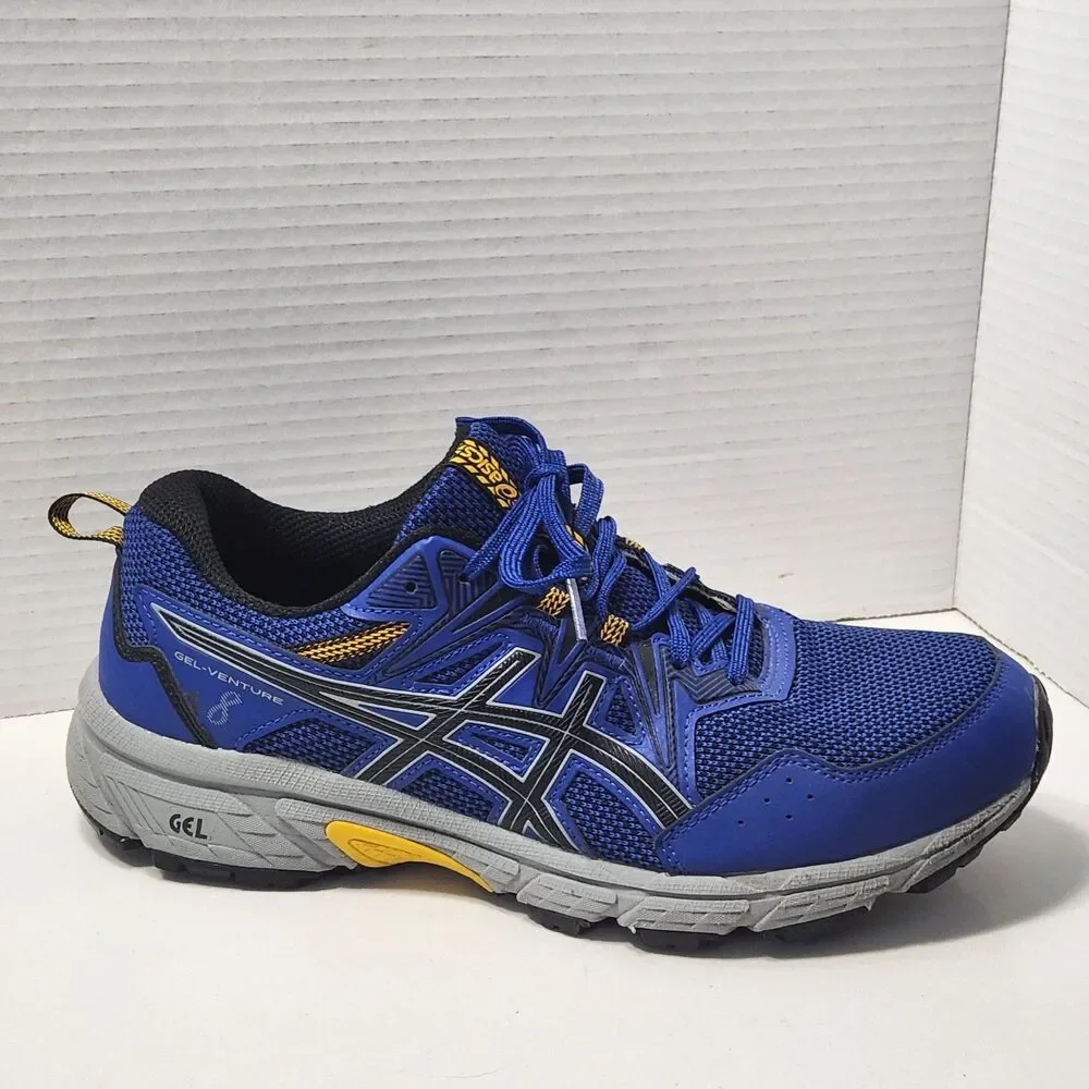 ASICS Gel Venture 8 Extra Wide Monaco Blue Running Shoes 1011A826-402 Size 8.5
